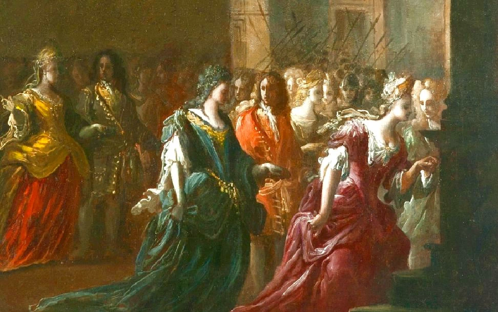 La regina consorte di Spagna Elisabetta Farnese, entra nel Palazzo Boveri il 23 settembre 1714 - Palazzo Boveri